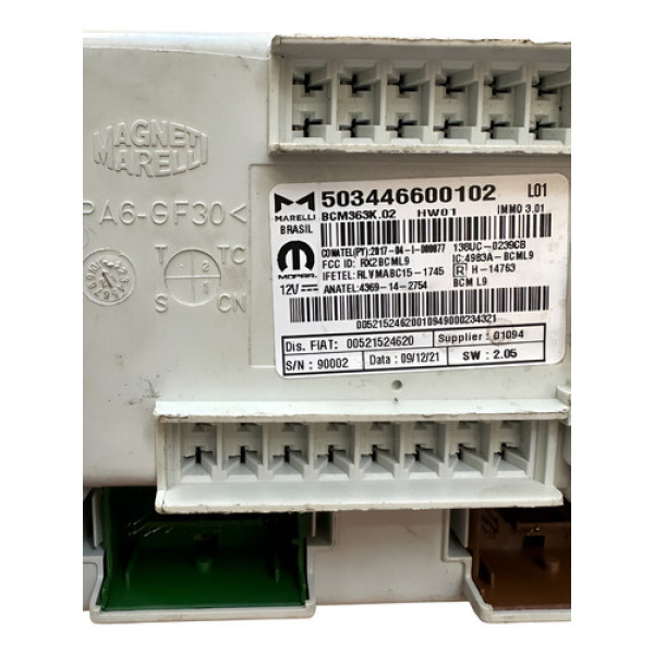 Módulo Conforto Vidro Trava Fiat Argo 1/0 2019 2020 2021