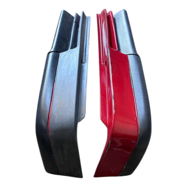 Spoiler Bigode Dianteiro S/milha Chevette 1983 1984 À 1993 Vermelho