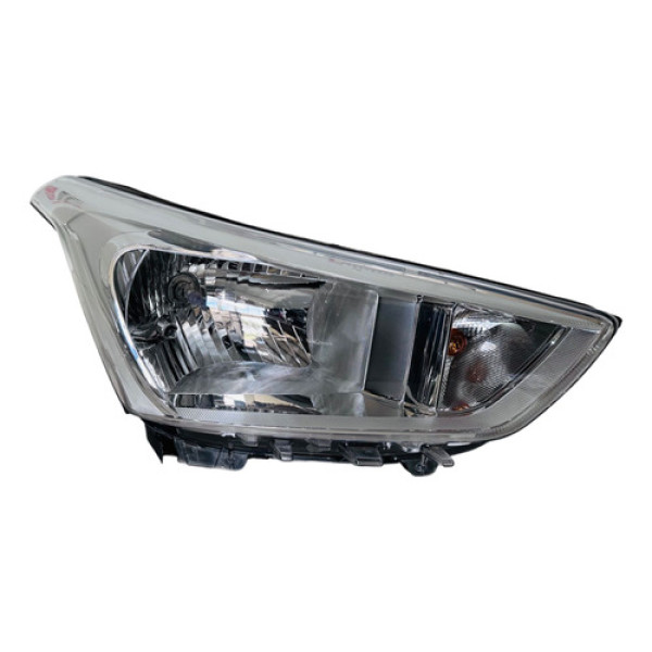 Farol Direito Cromado Creta  À Hyundai  Creta 17/21 2018