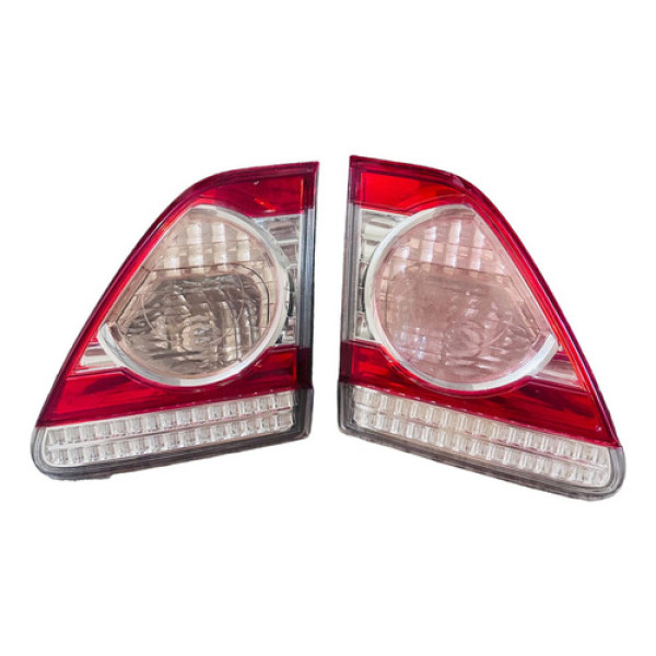 Par Lanternas Tampa Traseira Toyota Corolla 2012 À 2014