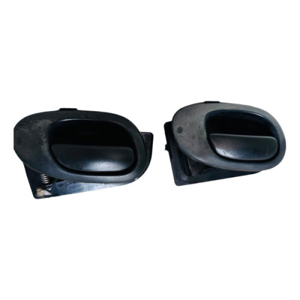 Par Maçanetas Internas Lado Esq Peugeot 206 207 2001 À 2013