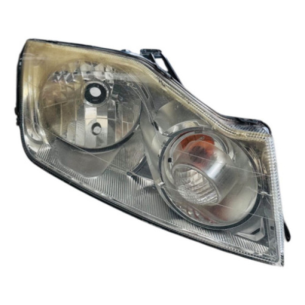 Farol Direito Cromado Ford Ecosport 2008 À 2013