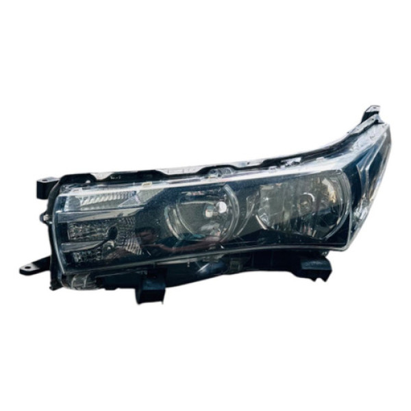 Farol Esquerdo Toyota  Corolla 2015 A 2017 Detalhe