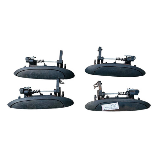 Conjunto Puxadores Externos Clio Ii 2000 A 2015