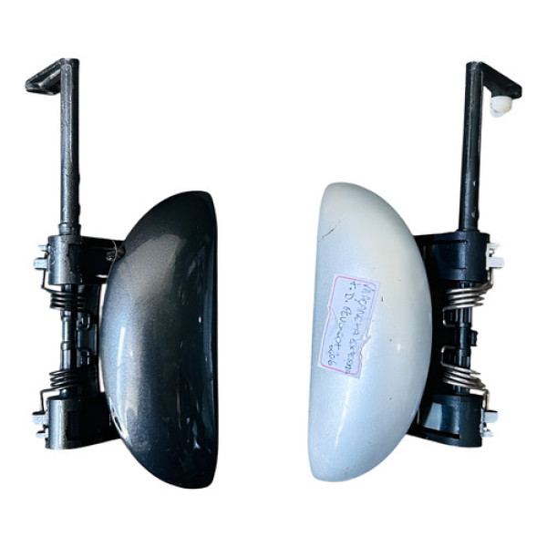 Kit 2 Maçanetas Externa Traseira Peugeot 206 207 2001 A 2014
